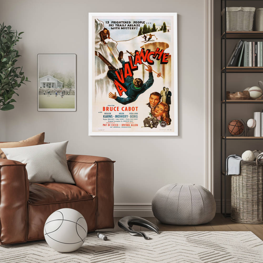 "Avalanche" (1978) Framed Movie Poster