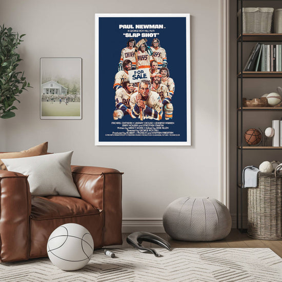 "Slap Shot" (1977) Framed Movie Poster