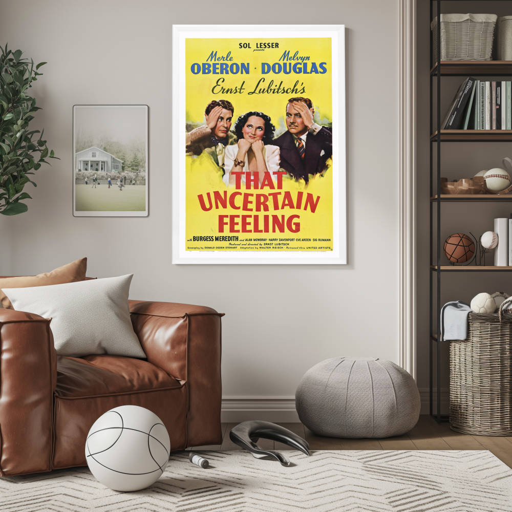 "That Uncertain Feeling" (1941) Framed Movie Poster
