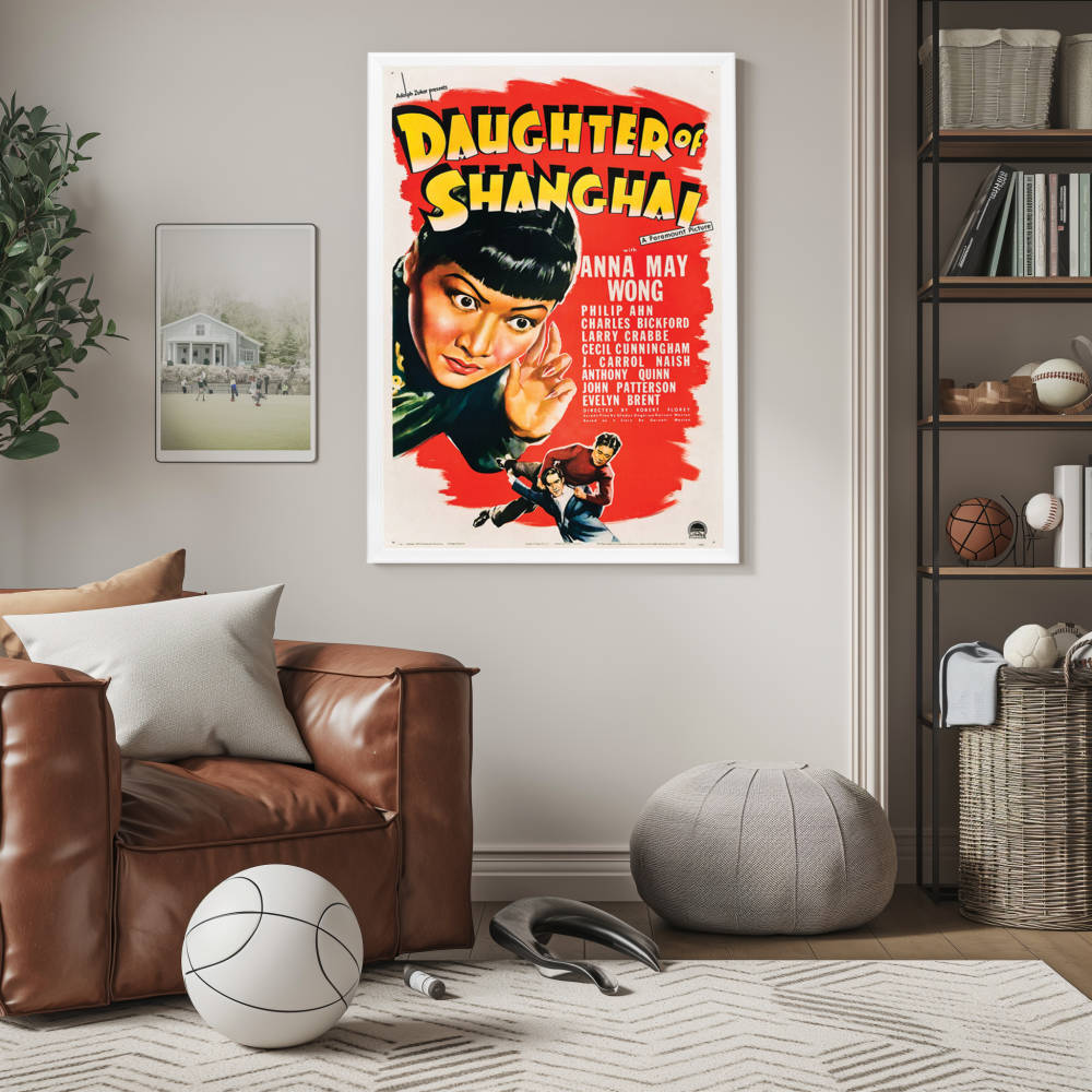 "Daughter Of Shanghai" (1937) Framed Movie Poster