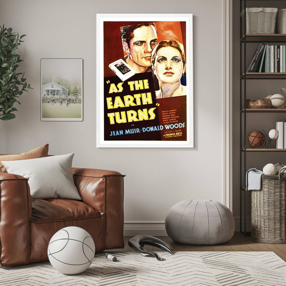 "As The Earth Turns" (1934) Framed Movie Poster