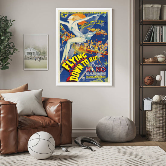 "Flying Down To Rio" (1933) Framed Movie Poster