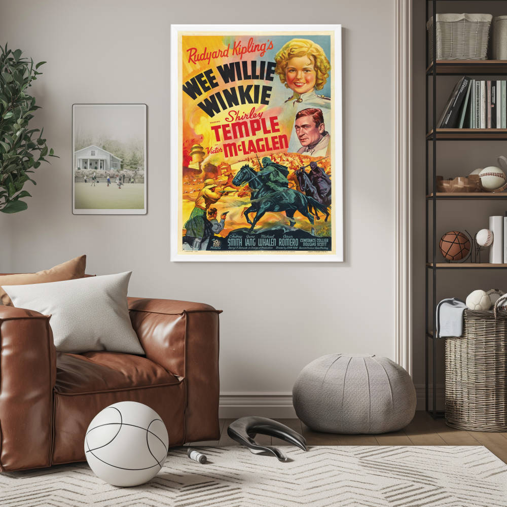 "Wee Willie Winkie" (1937) Framed Movie Poster