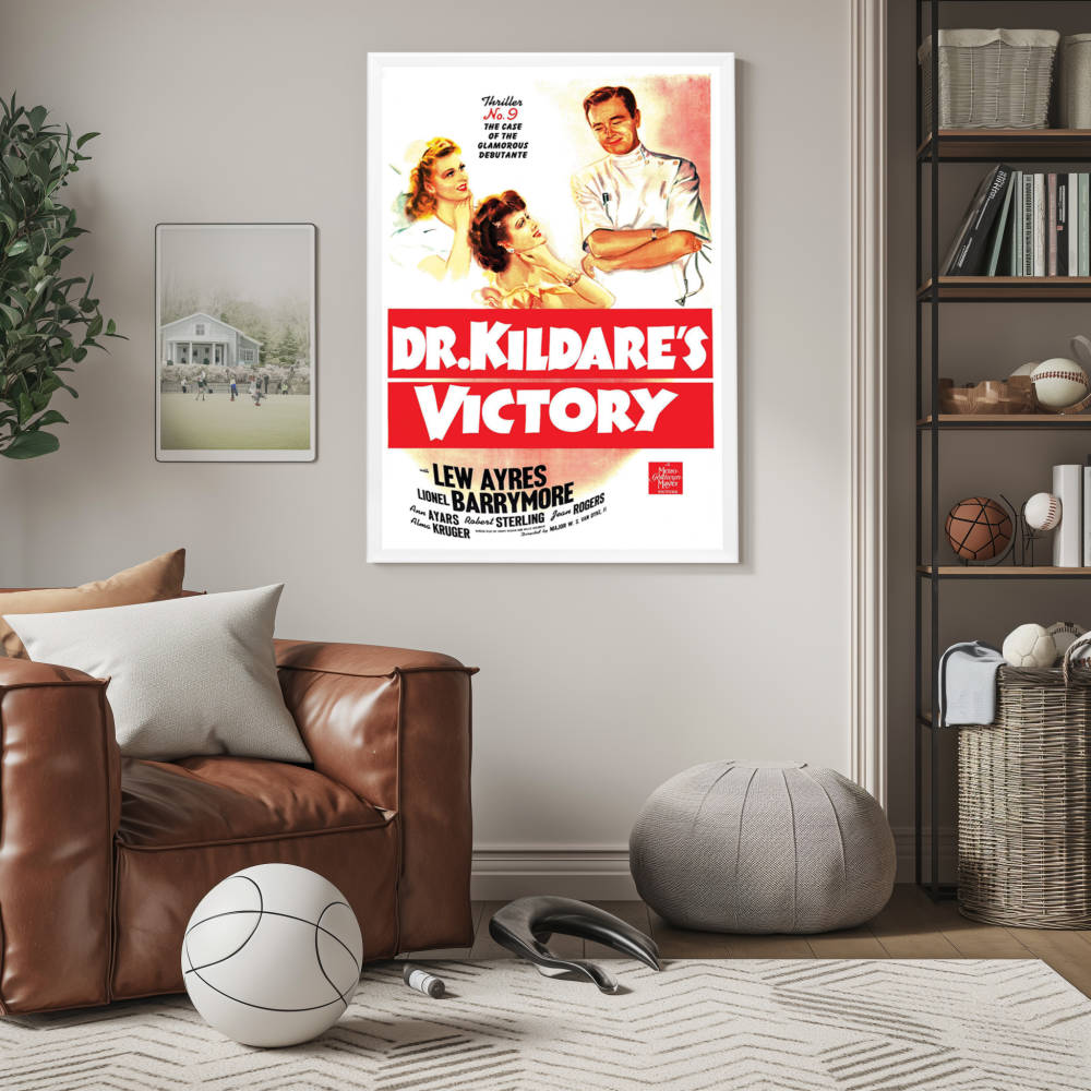 "Dr. Kildare's Victory 'Thriller No. 9" Framed Movie Poster