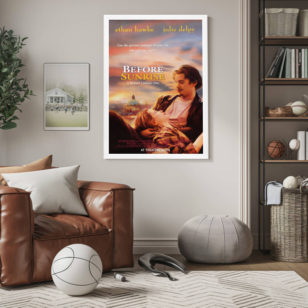 "Before Sunrise" (1995) Framed Movie Poster