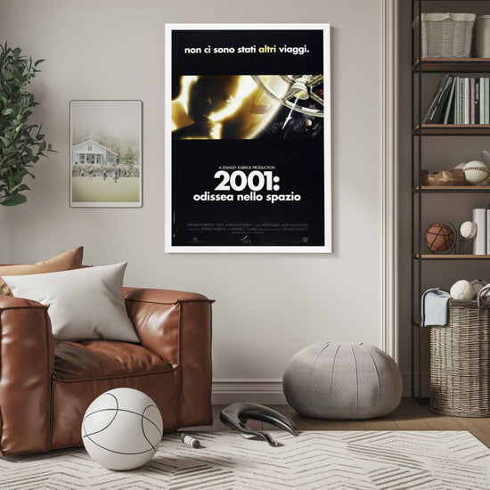 "2001: A Space Odyssey" (1968) Framed Movie Poster