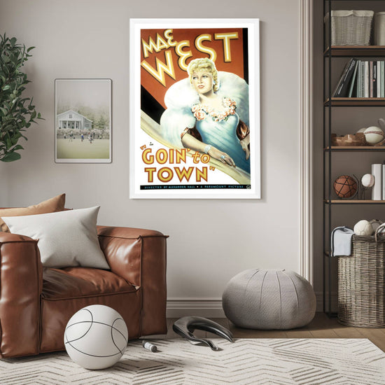 "Goin' To Town" (1935) Framed Movie Poster