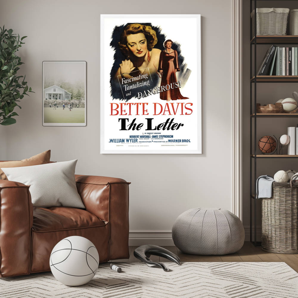 "Letter" (1940) Framed Movie Poster