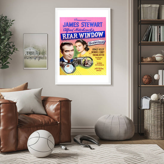 "Rear Window" (1954) Framed Movie Poster