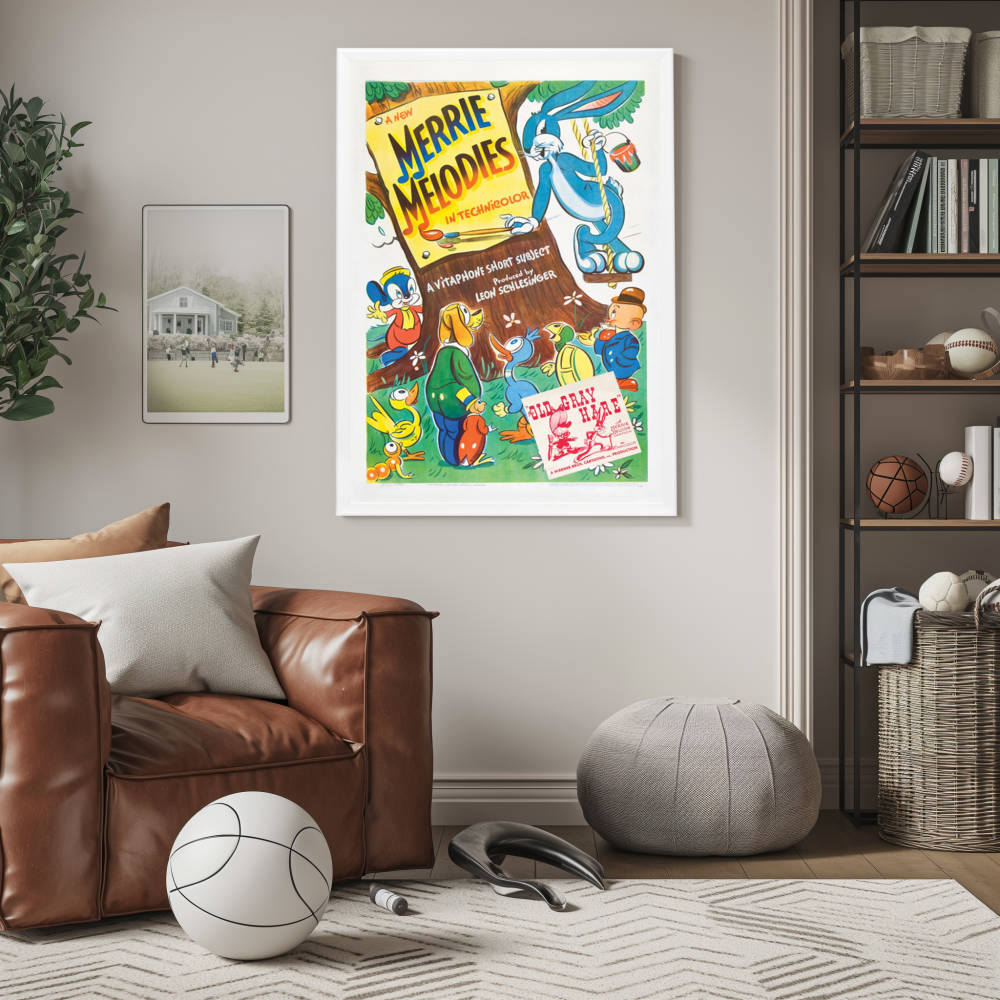 "Merrie Melodies" Framed Movie Poster