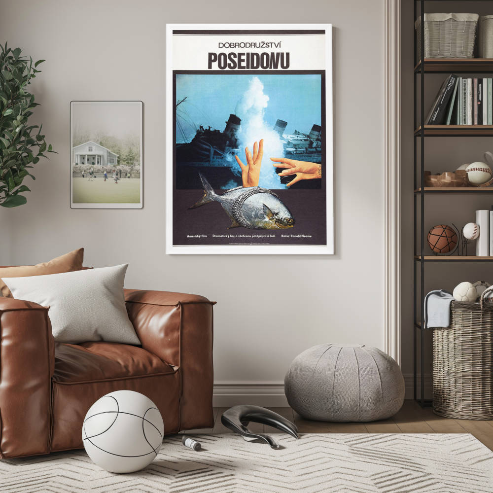 "Poseidon Adventure" (1972) Framed Movie Poster