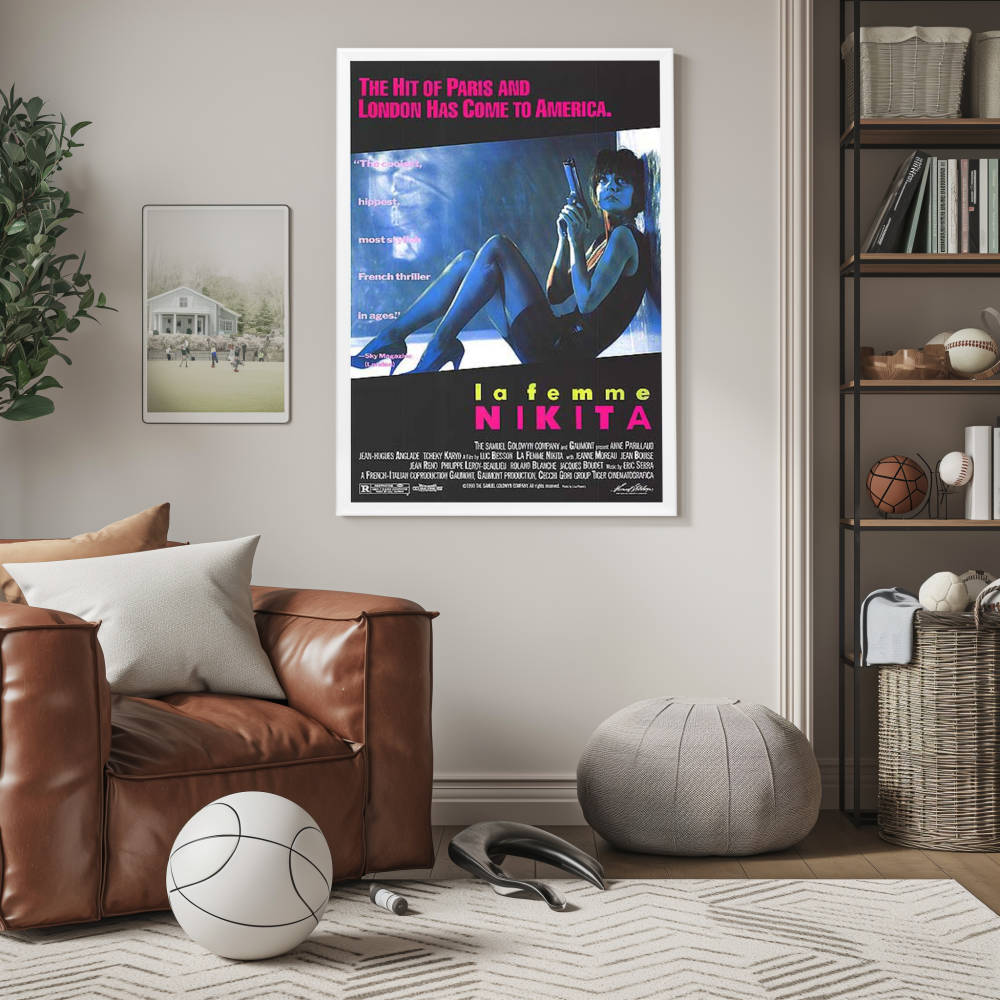 "La Femme Nikita" (1990) Framed Movie Poster