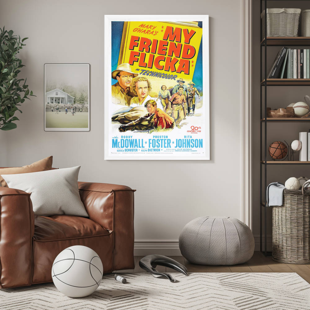 "My Friend Flicka" (1943) Framed Movie Poster