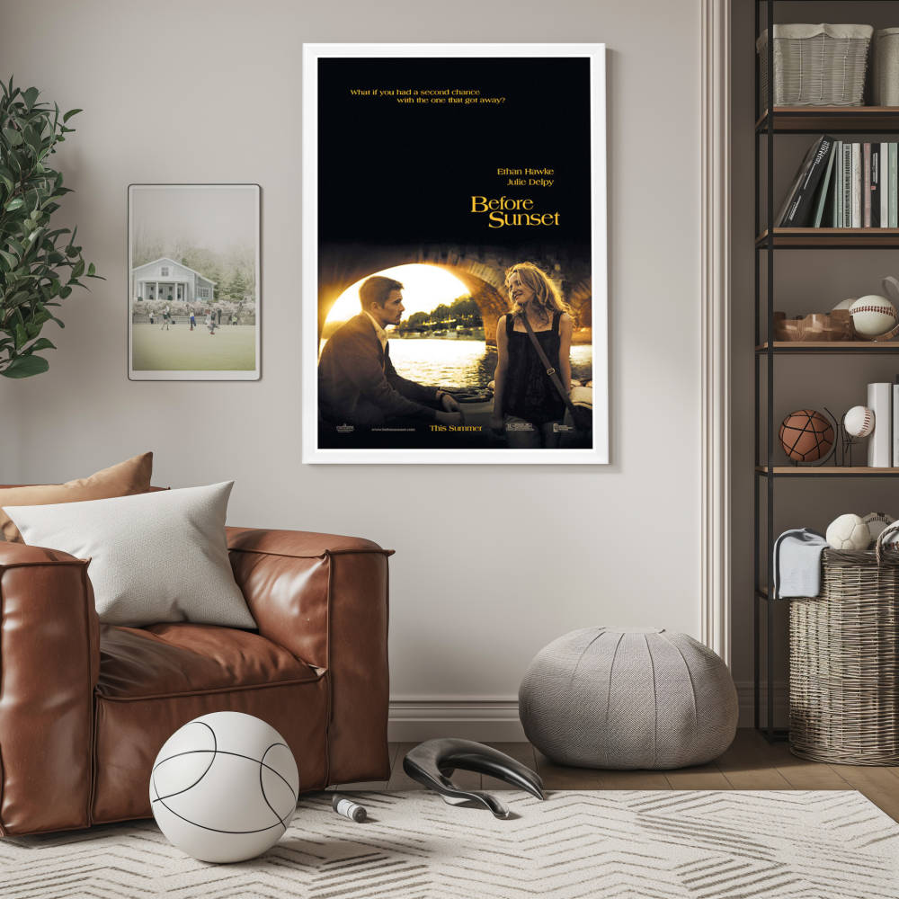 "Before Sunset" (2004) Framed Movie Poster