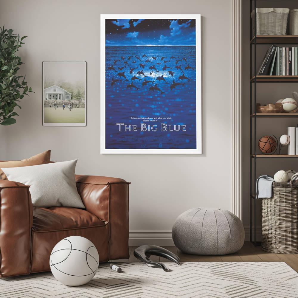 "Big Blue" (1988) Framed Movie Poster