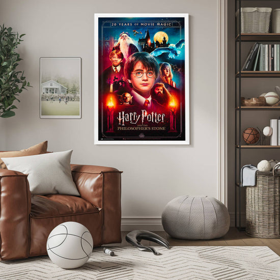 "Harry Potter And The Philosopher's Stone" (2001) Framed Movie Poster