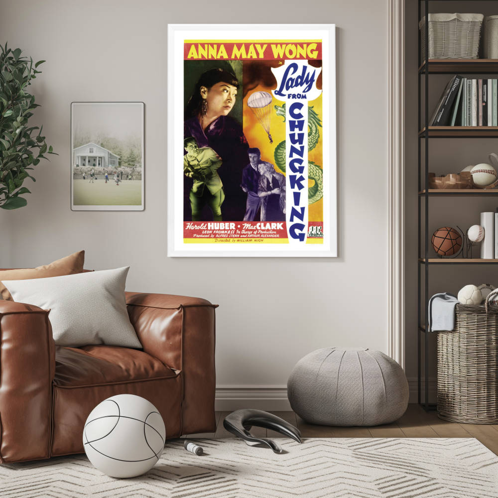 "Lady From Chungking" (1942) Framed Movie Poster