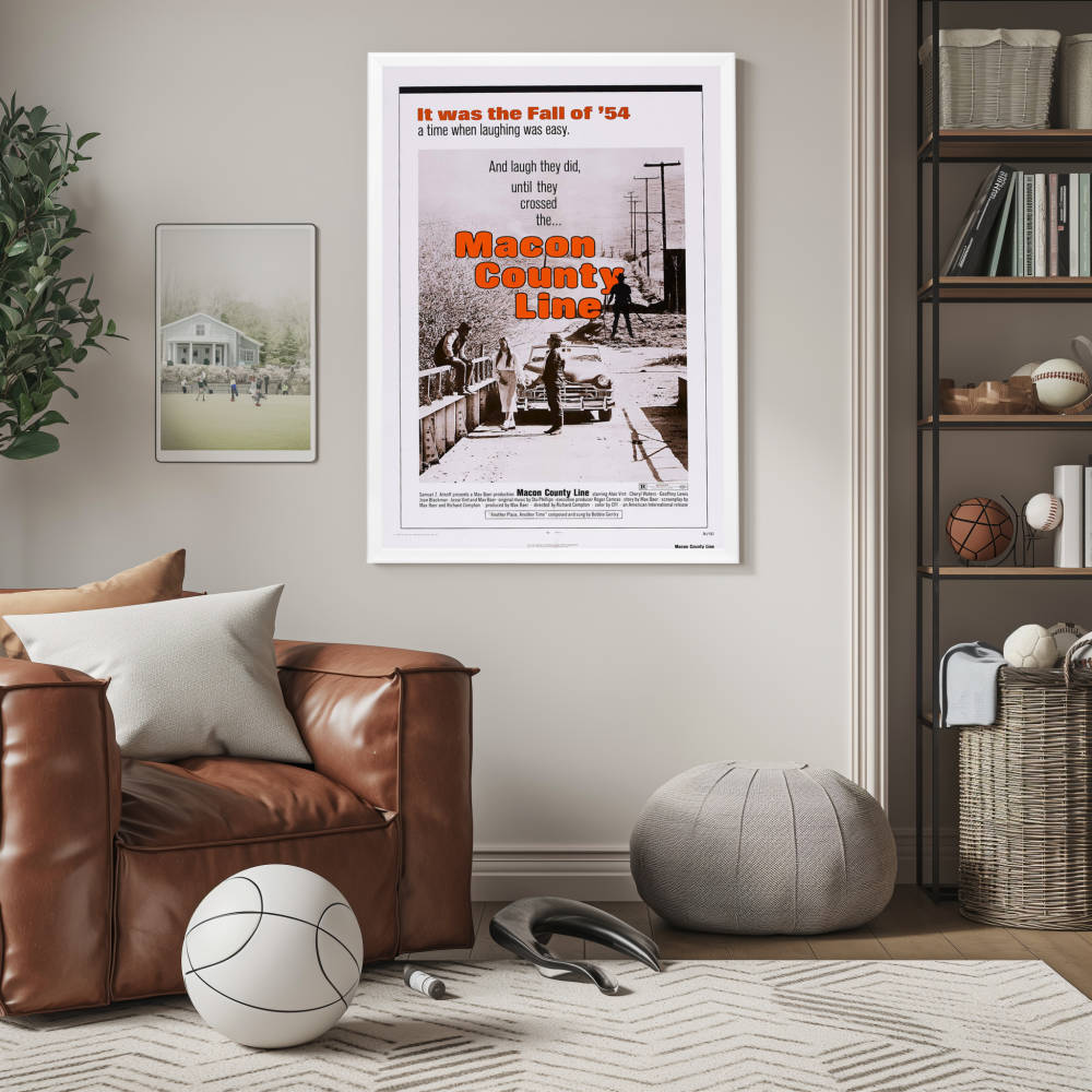 "Macon County Line" (1974) Framed Movie Poster