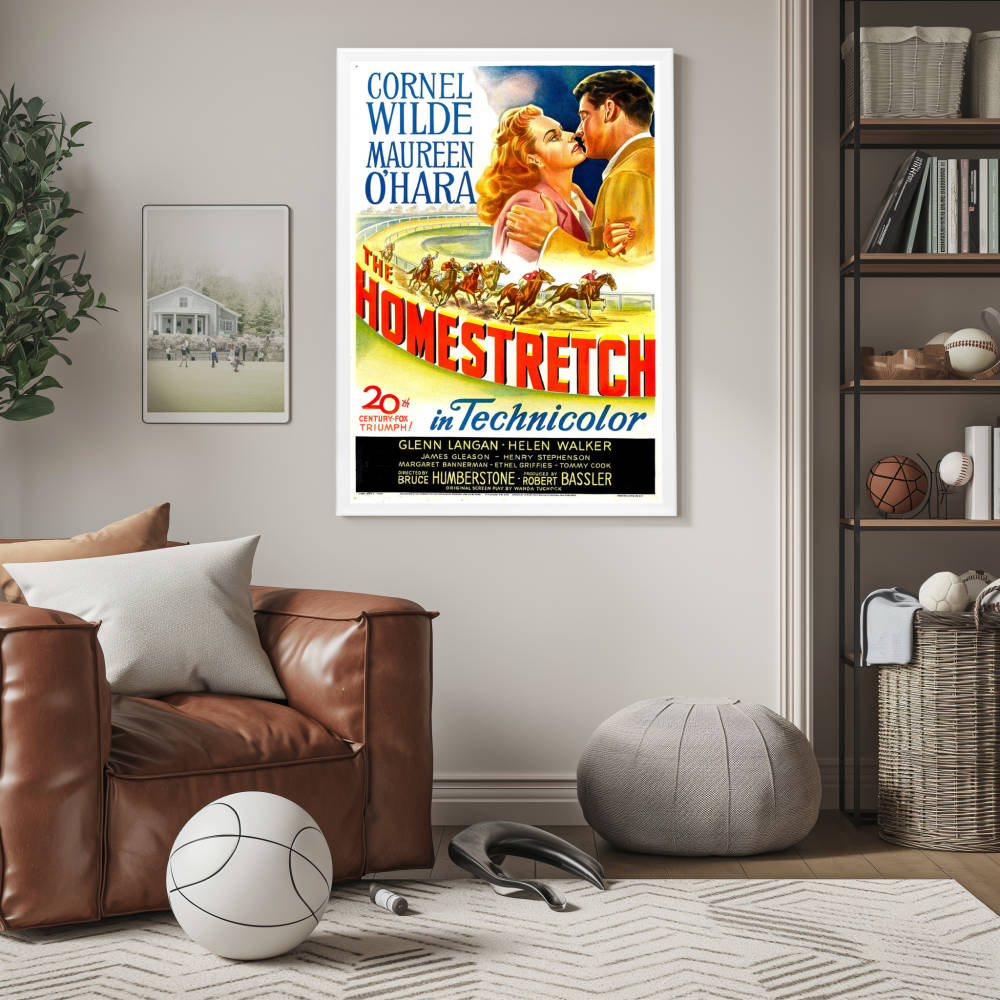 "Homestretch" (1947) Framed Movie Poster