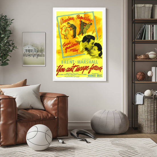 "You Can't Escape Forever" (1942) Framed Movie Poster