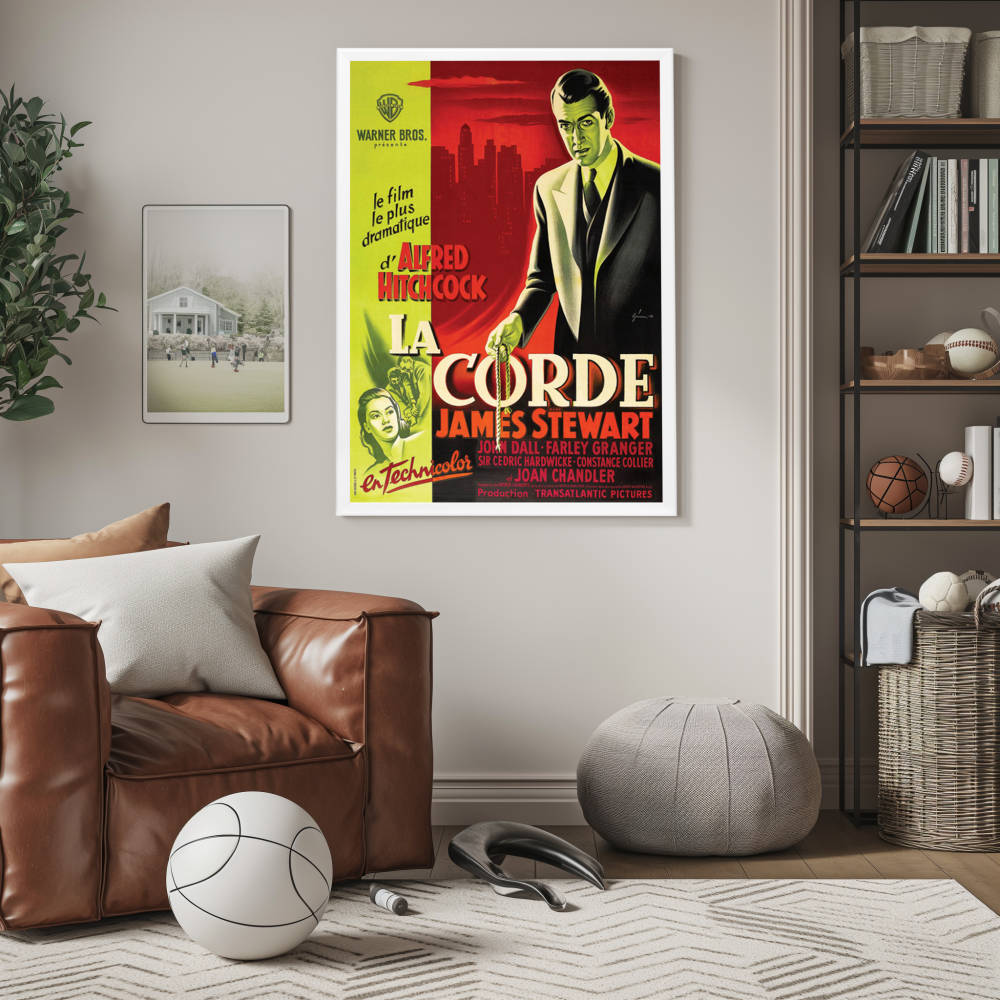 "Rope (French)" (1948) Framed Movie Poster