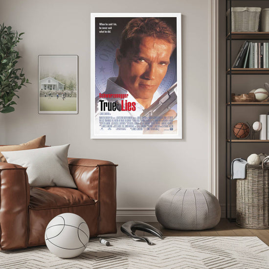 "True Lies" (1994) Framed Movie Poster