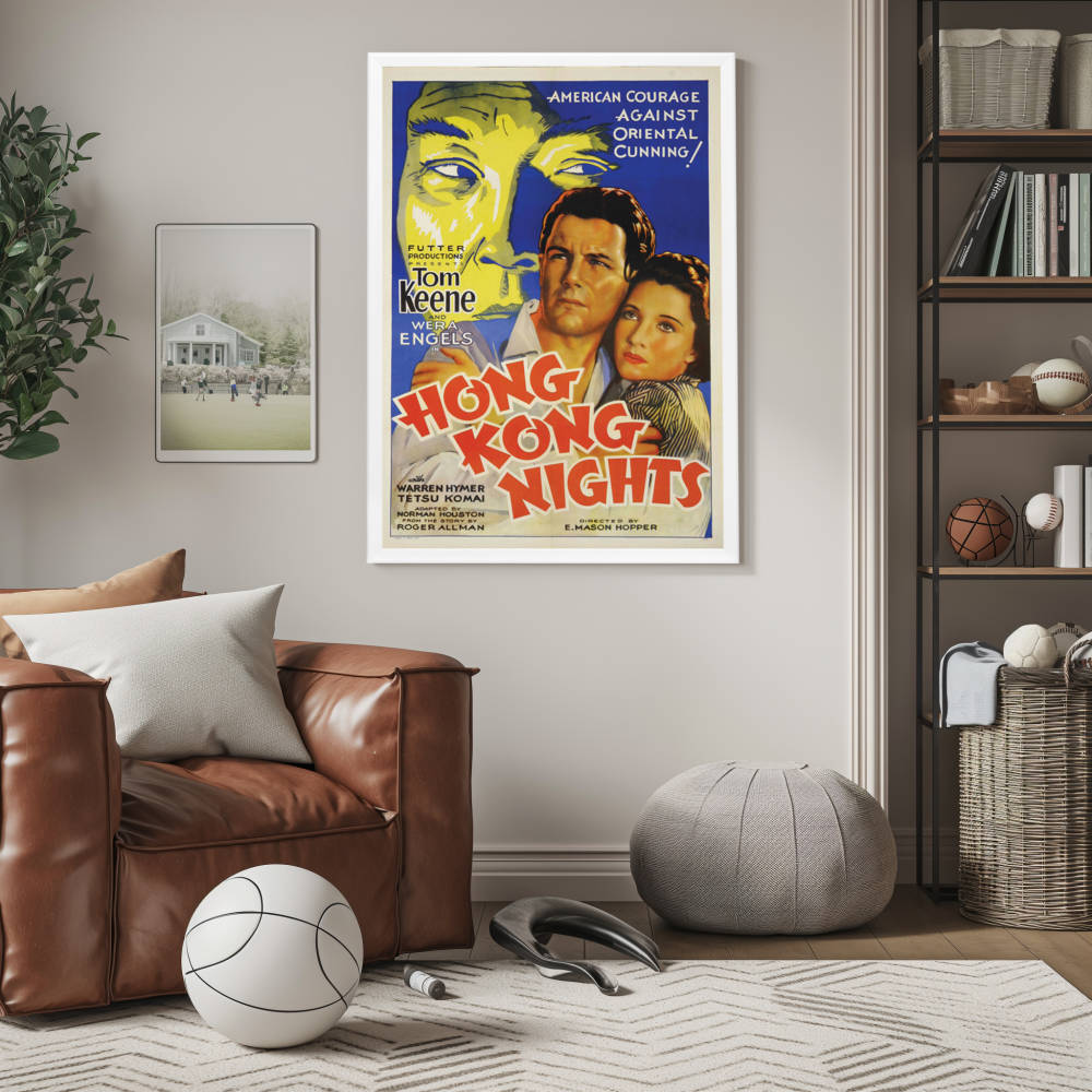 "Hong Kong Nights" (1935) Framed Movie Poster