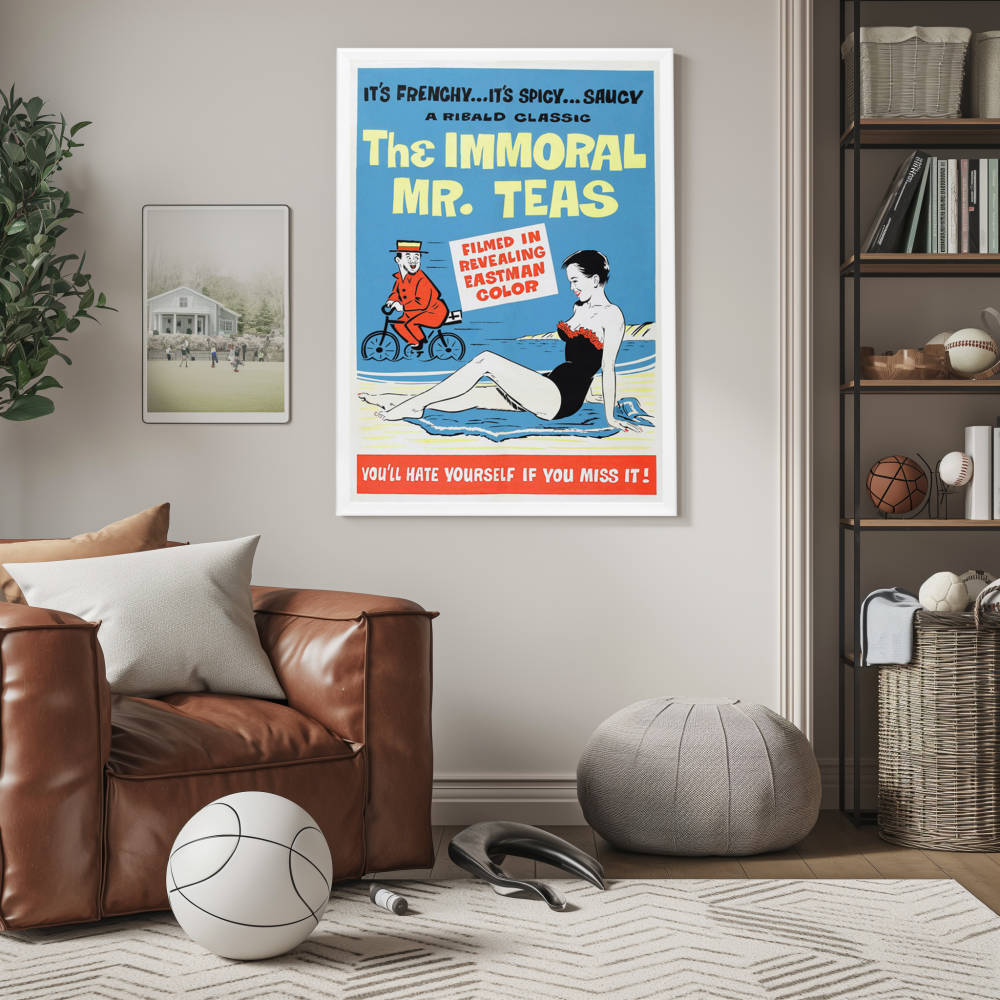 "Immoral Mr. Teas" (1959) Framed Movie Poster