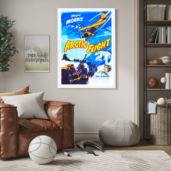 "Arctic Flight" (1952) Framed Movie Poster