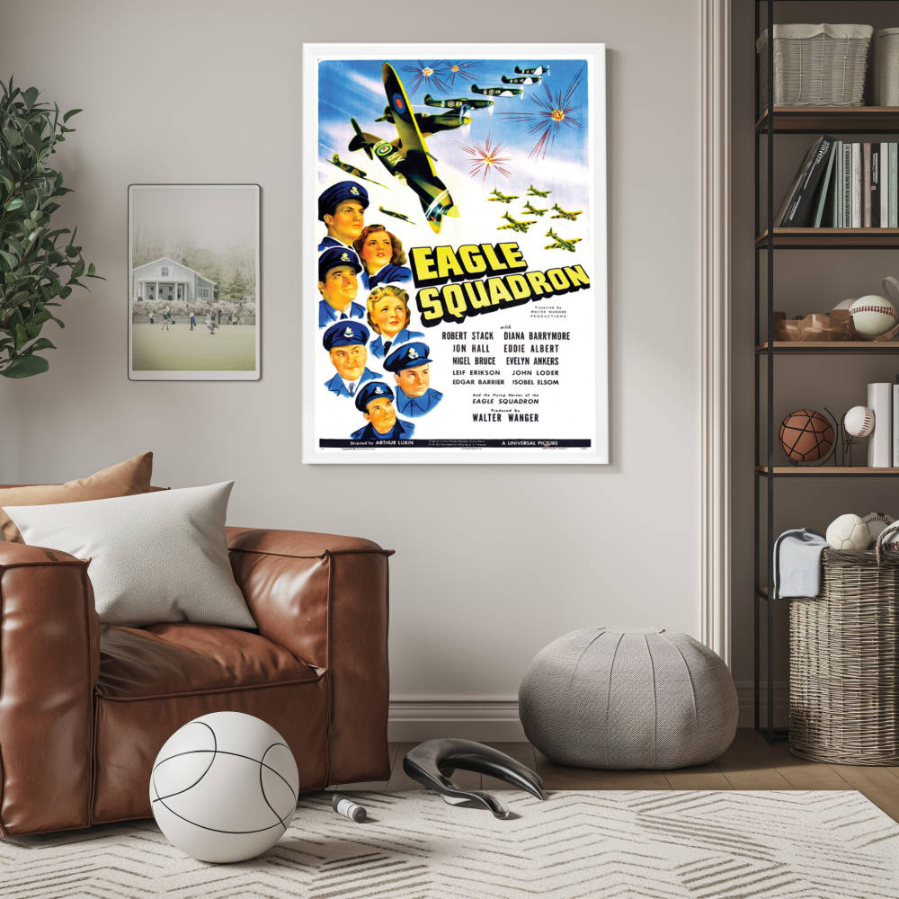"Eagle Squadron" (1942) Framed Movie Poster