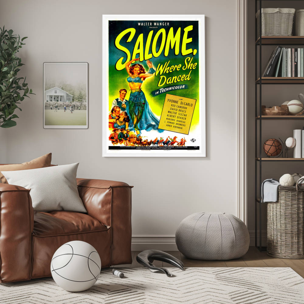 "Salome Where She Danced" (1945) Framed Movie Poster