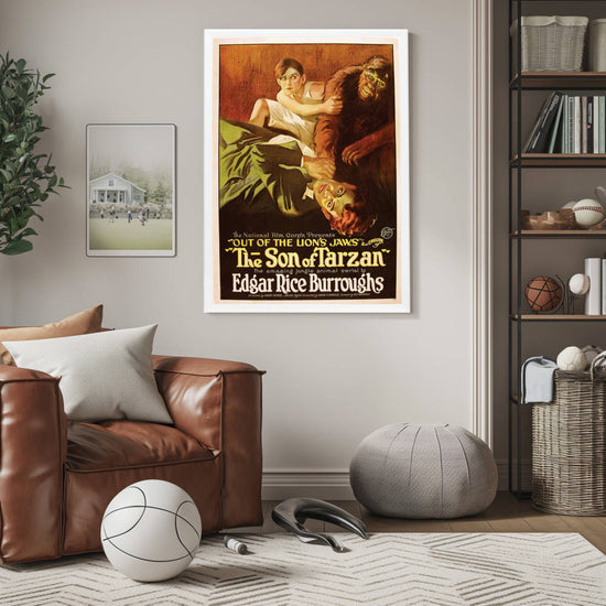 "Son Of Tarzan" (1920) Framed Movie Poster