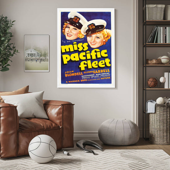 "Miss Pacific Fleet" (1935) Framed Movie Poster