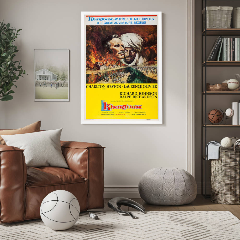 "Khartoum" (1966) Framed Movie Poster