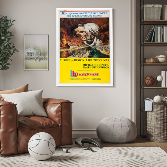 "Khartoum" (1966) Framed Movie Poster