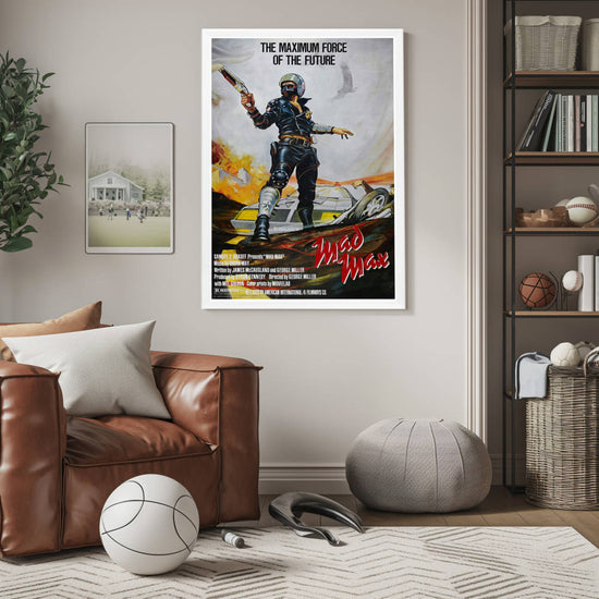 "Mad Max" (1979) Framed Movie Poster