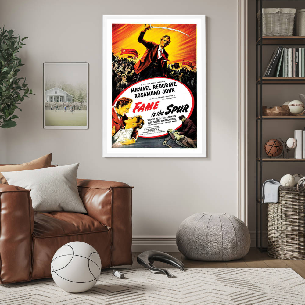 "Fame Is The Spur" (1947) Framed Movie Poster