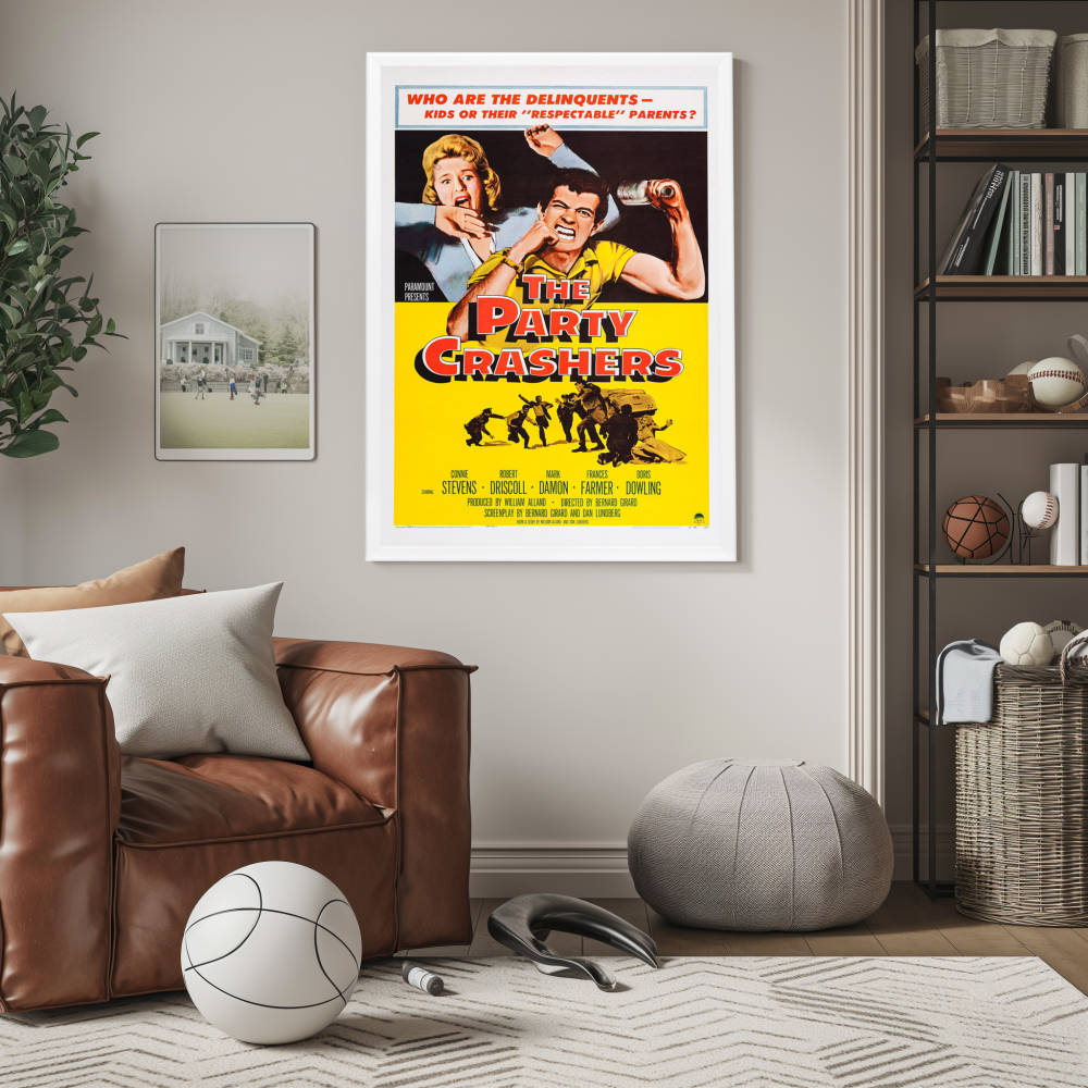 "Party Crashers" (1958) Framed Movie Poster