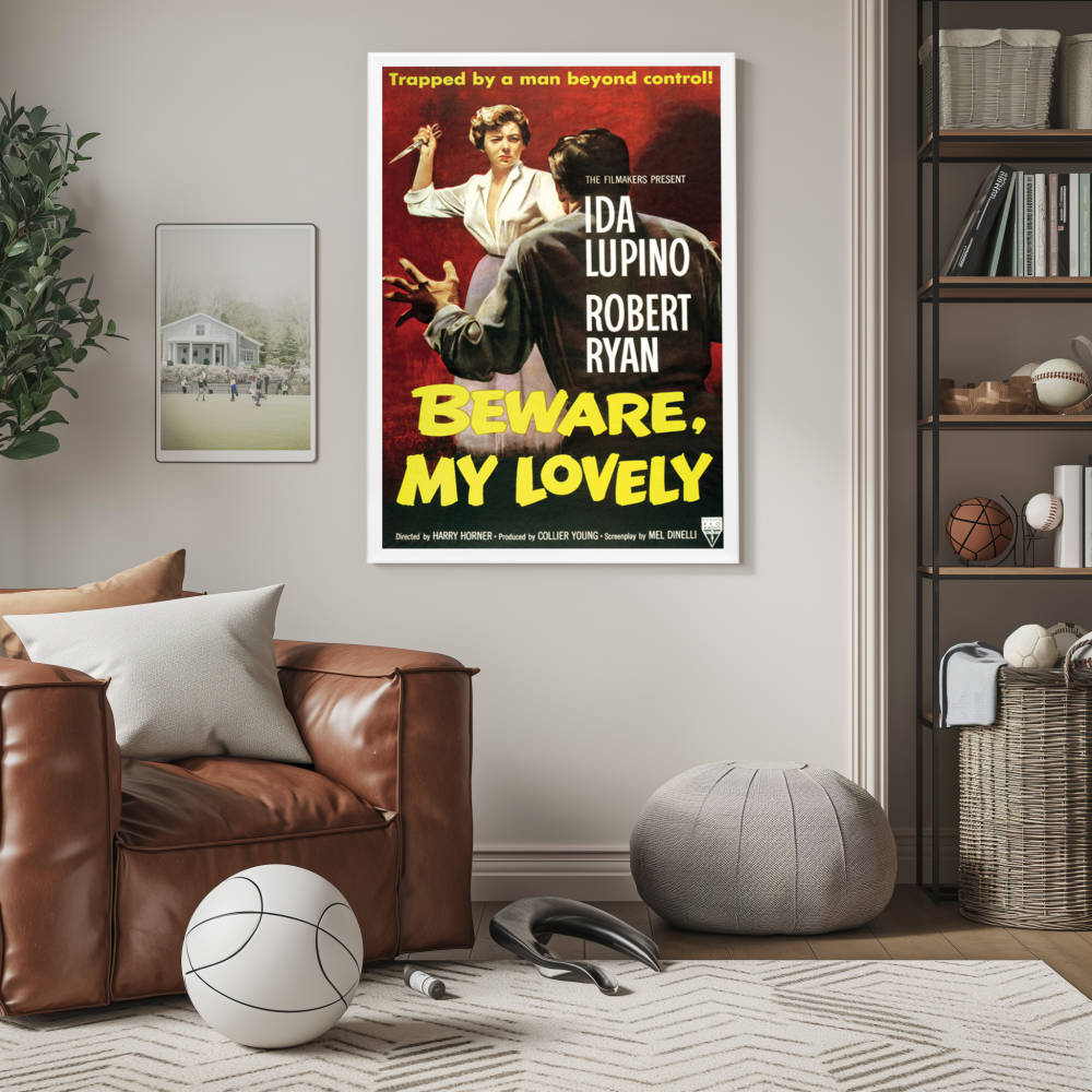 "Beware, My Lovely" (1952) Framed Movie Poster