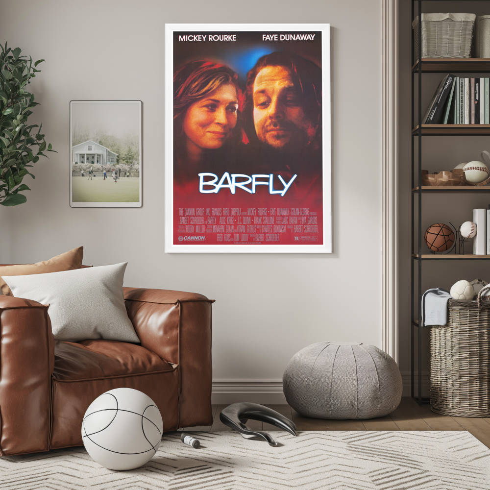 "Barfly" (1987) Framed Movie Poster