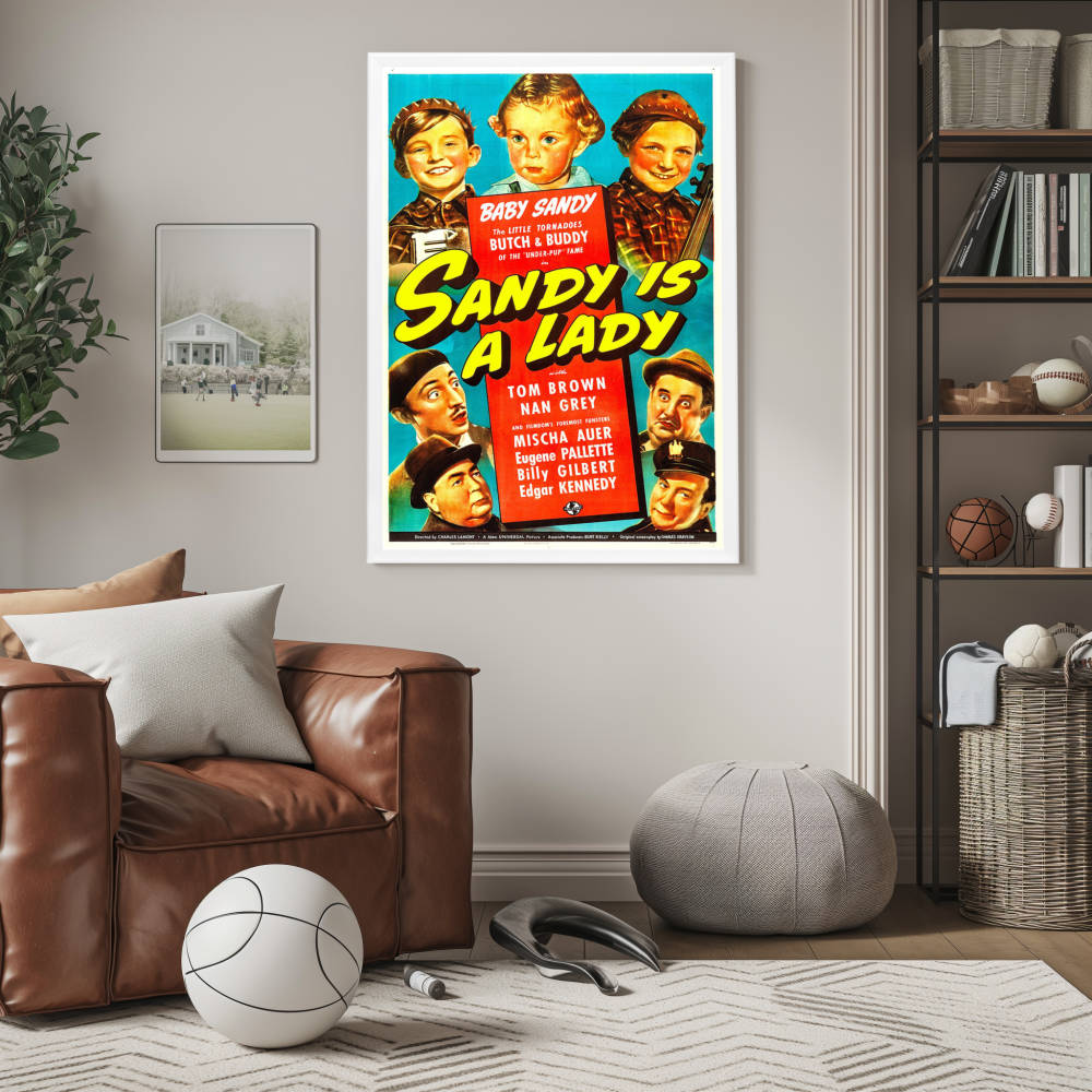 "Sandy Is A Lady" (1940) Framed Movie Poster