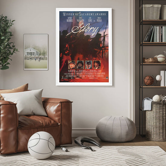 "Glory" (1989) Framed Movie Poster