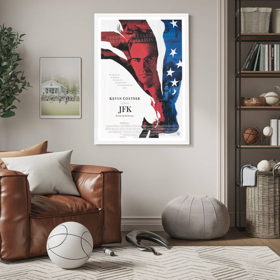 "JFK" (1991) Framed Movie Poster