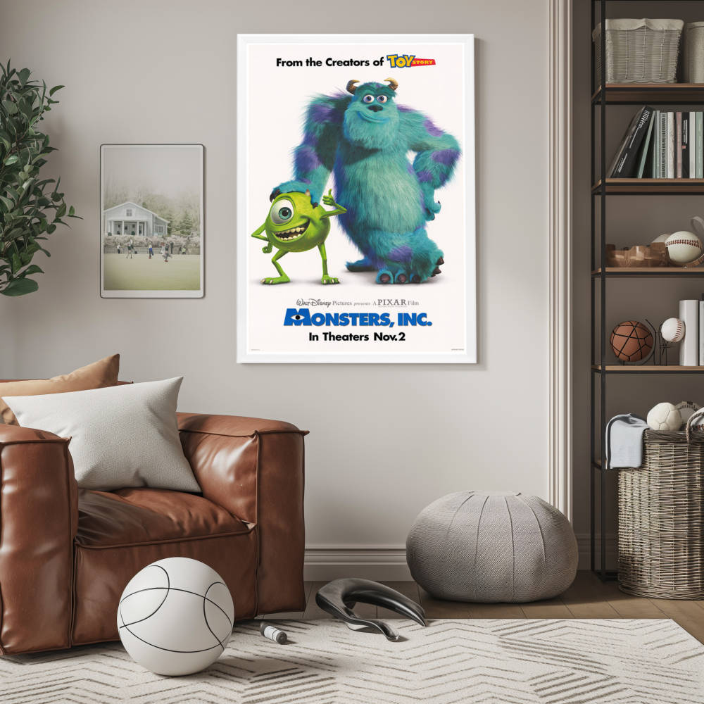Monsters Inc 2001 Framed Movie Poster MoviePosterFrames monsters-inc-2001-framed-movie-poster-movieposterframes