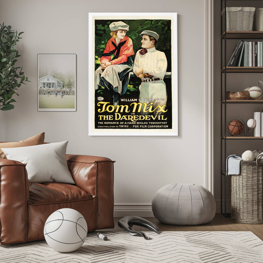 "Daredevil" (1920) Framed Movie Poster