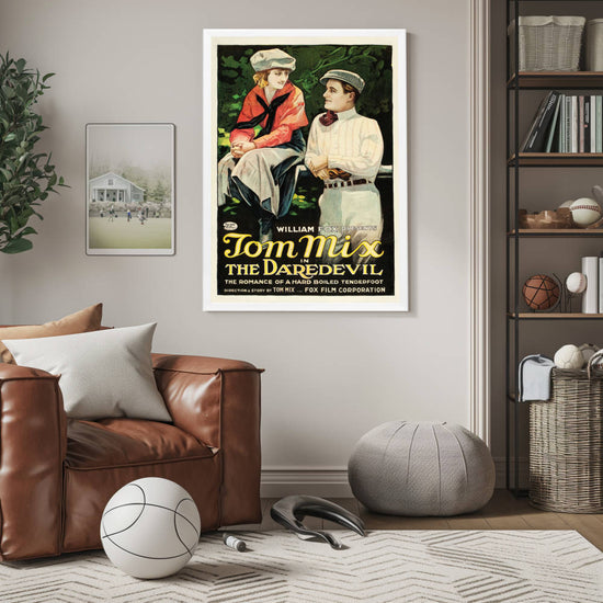 "Daredevil" (1920) Framed Movie Poster