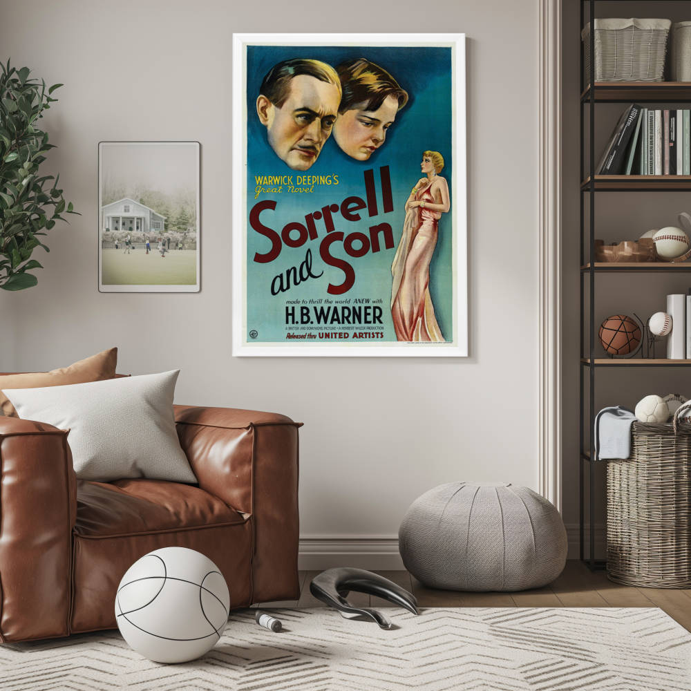 "Sorrell And Son" (1933) Framed Movie Poster