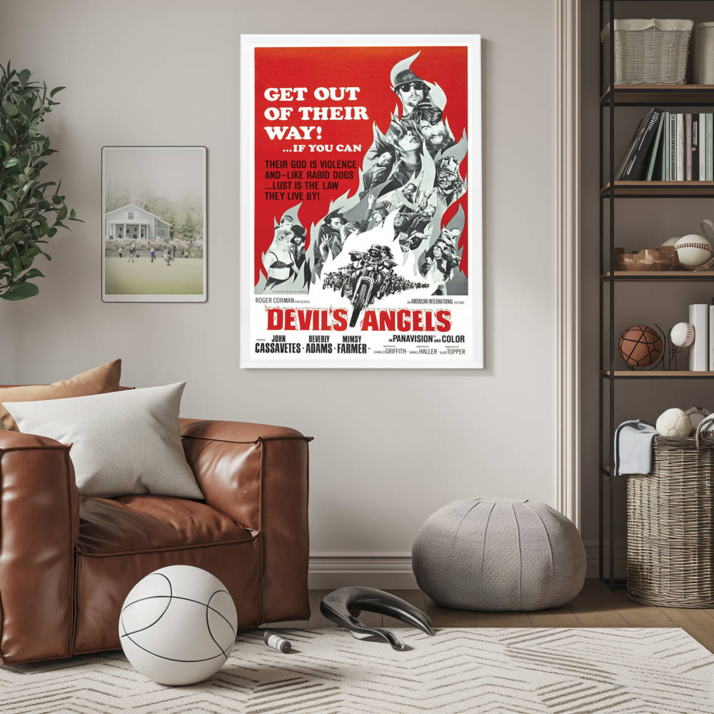 "Devil's Angels" (1967) Framed Movie Poster