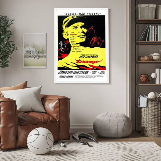 "Drango" (1957) Framed Movie Poster