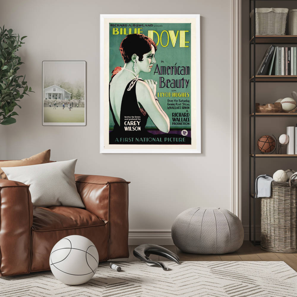"American Beauty" (1927) Framed Movie Poster